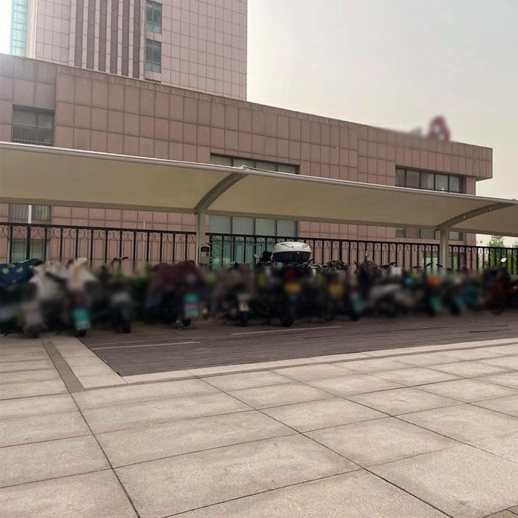 清河县膜结构电动车棚