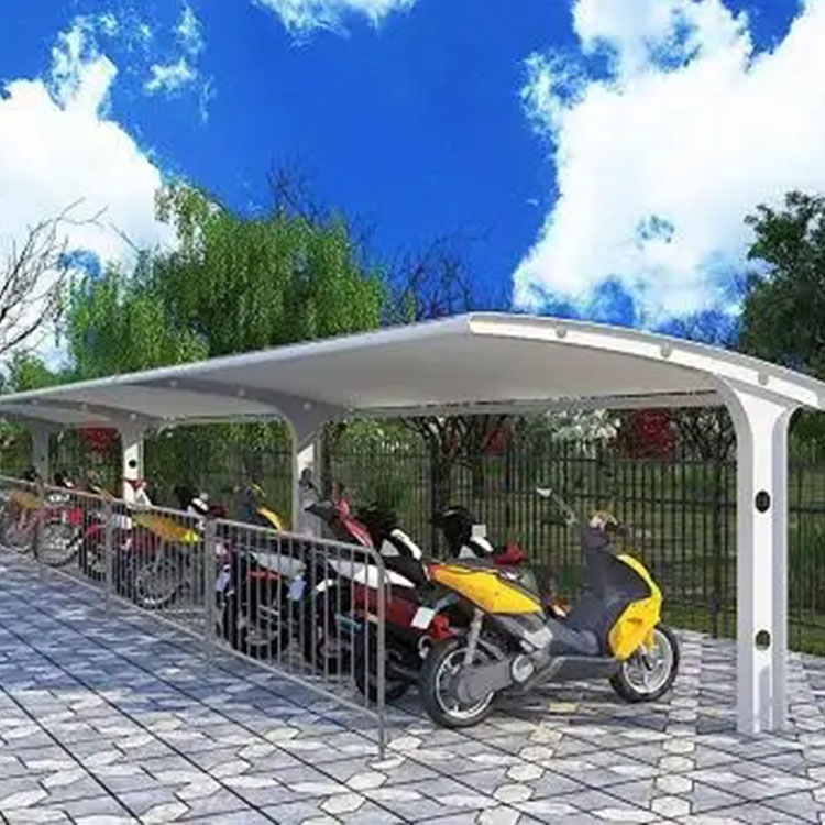 清河县膜结构电动车棚